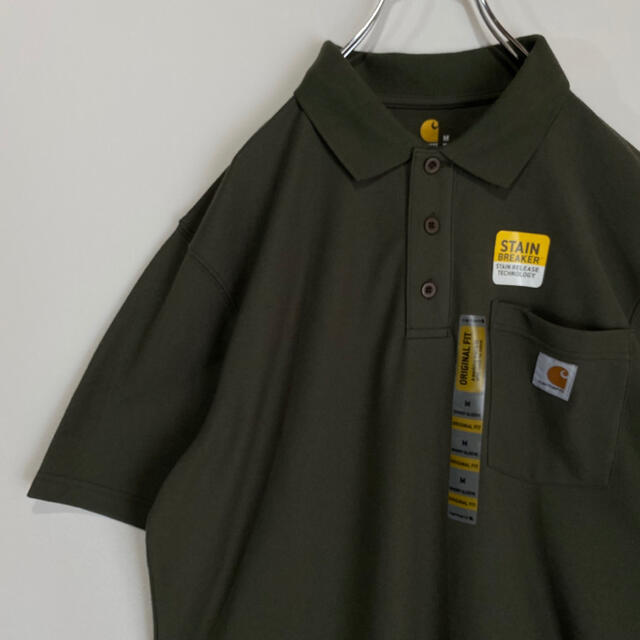 carhartt(カーハート)のカーハート Carhartt ポロシャツ  希少  Tシャツ 新品　タグ付き メンズのトップス(ポロシャツ)の商品写真