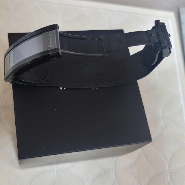 SONY(ソニー)のwena3 leather レザーバンド SONY ソニー メンズの時計(腕時計(デジタル))の商品写真