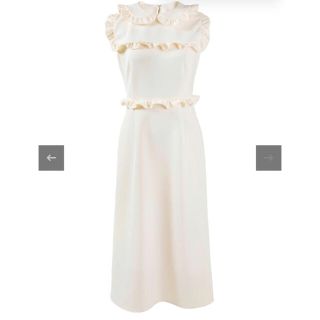 petit frill long dress (white) JILTU