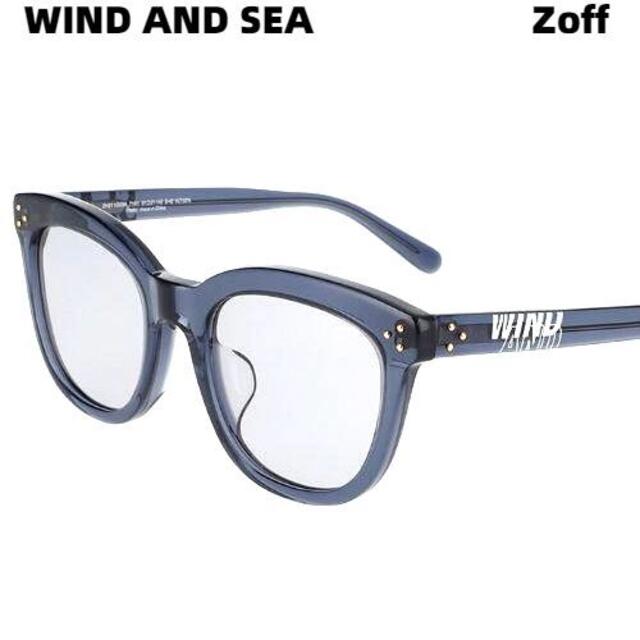 Zoff(ゾフ)のZoff×WIND AND SEA ウェリントン型サングラス メンズのファッション小物(サングラス/メガネ)の商品写真