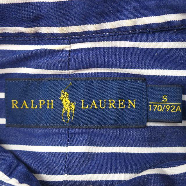 Ralph Lauren(ラルフローレン)のラルフローレン　ストライプ ボタンダウンシャツ/ポニー刺繍 メンズのトップス(シャツ)の商品写真