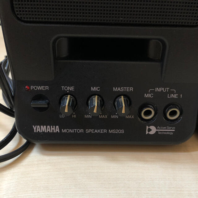 ヤマハ(ヤマハ)のYAMAHA MS20S パワードスピーカー 2個組 楽器のレコーディング/PA機器(スピーカー)の商品写真