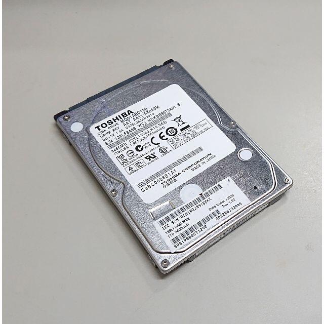 陰山織物謹製 HDD 2.5インチ 1TB 東芝 SATA 9.5mm厚 ①(20 通販 東芝 2.5インチ 1TB HDD ハードディスク Toshiba