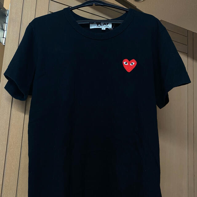 COMME des GARCONS(コムデギャルソン)のコムデギャルソン　黒　Tシャツ レディースのトップス(Tシャツ(半袖/袖なし))の商品写真