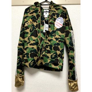 アベイシングエイプ(A BATHING APE)の在庫一掃セール中 完売品　adidas a bathing ape パーカー(パーカー)