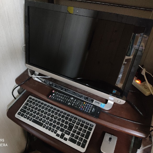 東芝(トウシバ)のパソコン PD71TBS-BWA3 スマホ/家電/カメラのPC/タブレット(デスクトップ型PC)の商品写真