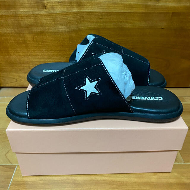 ADDICT(アディクト)のconverse addict ワンスターサンダル 黒 US8.5 27cm メンズの靴/シューズ(サンダル)の商品写真