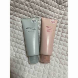 ムジルシリョウヒン(MUJI (無印良品))の新品 無印良品 へアマスク2種セット(ヘアパック/ヘアマスク)