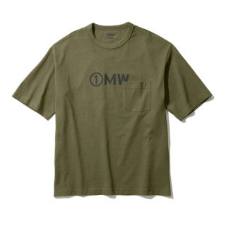 ジーユー(GU)のビッグT(5分袖)1MW by SOPH. オリーブMサイズ 新品(Tシャツ/カットソー(半袖/袖なし))