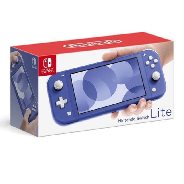 Nintendo Switch(ニンテンドースイッチ)の【新品未開封】Nintendo switch lite ブルー　2台 エンタメ/ホビーのゲームソフト/ゲーム機本体(家庭用ゲーム機本体)の商品写真