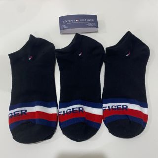 トミーヒルフィガー(TOMMY HILFIGER)のトミーヒルフィガー　 靴下 ソックス 23～27cm 3足セット男女兼用(ソックス)