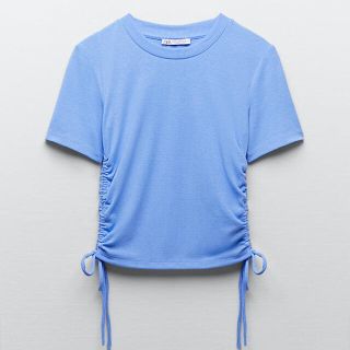 ザラ(ZARA)の新品(Tシャツ(半袖/袖なし))