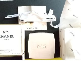 シャネル(CHANEL)の最終価格 リボンなど付属 CHANEL No.5 ソープ(ボディソープ/石鹸)