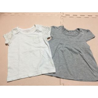 ニシマツヤ(西松屋)の値下げしました‼️ 半袖＊2枚セット＊女の子＊95(Tシャツ/カットソー)