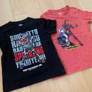 ユニクロ(UNIQLO)のユニクロ Tシャツ 仮面ライダージオウ ビルド 110センチ(Tシャツ/カットソー)