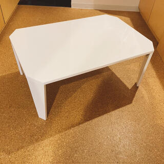 ニトリ(ニトリ)のニトリ　ローテーブル　折り畳み　白(折たたみテーブル)