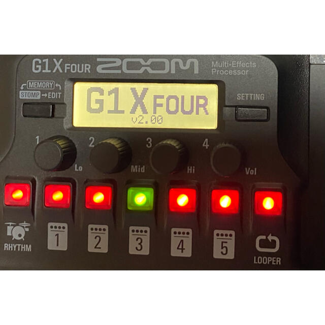 Zoom(ズーム)のzoom g1x four 楽器のギター(エフェクター)の商品写真