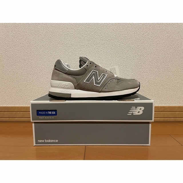 【新品】New balance made in USA M995GR 23cm