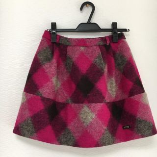 バーバリー(BURBERRY)のバーバリー♡冬物のウールスカート(ミニスカート)