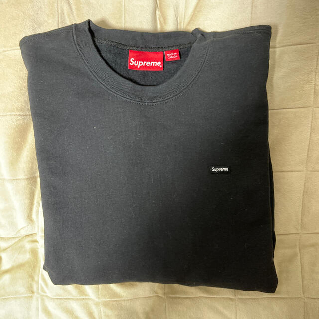 supreme small box logo crew neck