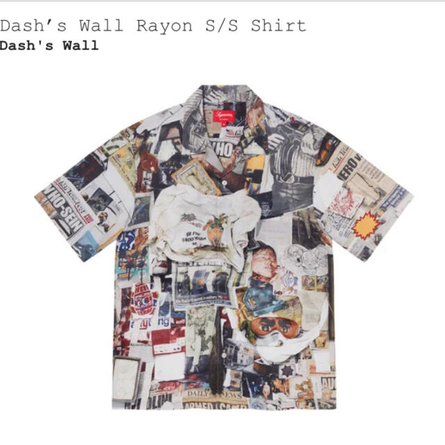 supreme Dash’s Wall Rayon S/S Shirt S
