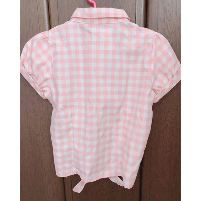 しまむら(シマムラ)の新品♡しまむら　チェックシャツ レディースのトップス(シャツ/ブラウス(半袖/袖なし))の商品写真