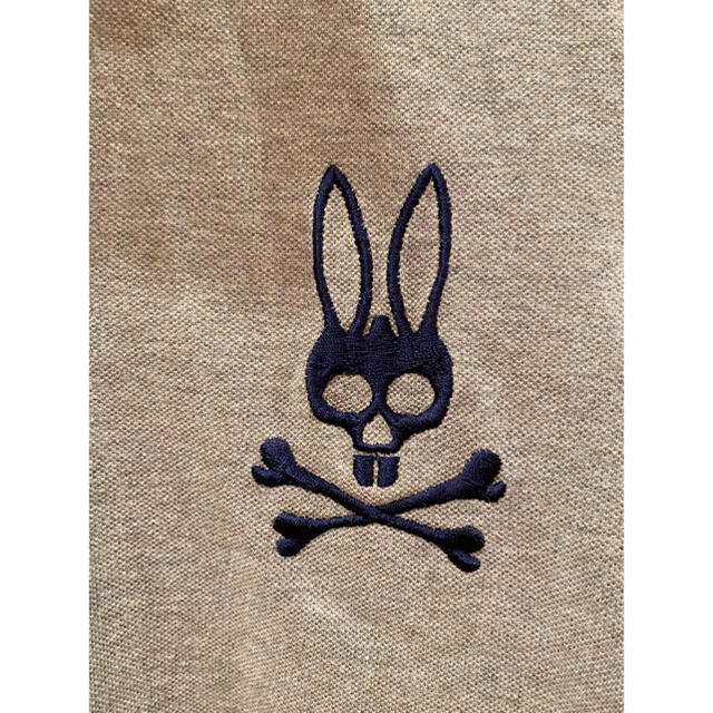 Phycho Bunny / サイコバニー グレー ポロシャツ XL