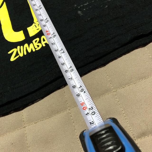 値下げしますね｡ZUMBA タンクトップ  黒 スポーツ/アウトドアのトレーニング/エクササイズ(その他)の商品写真