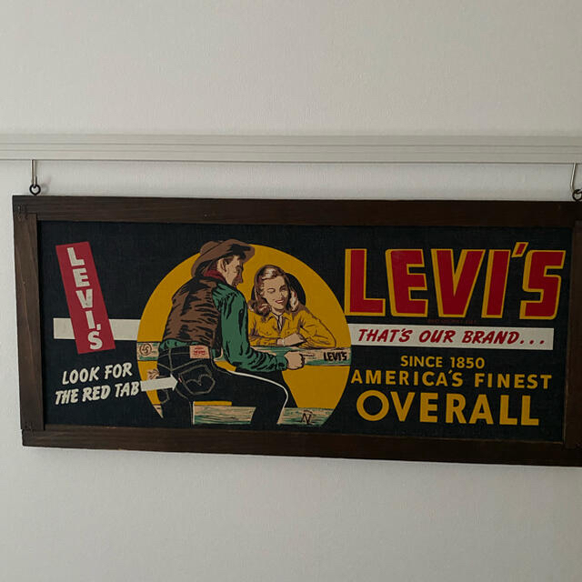☆リーバイス☆非売品☆LEVI'S☆デニムバナー - その他