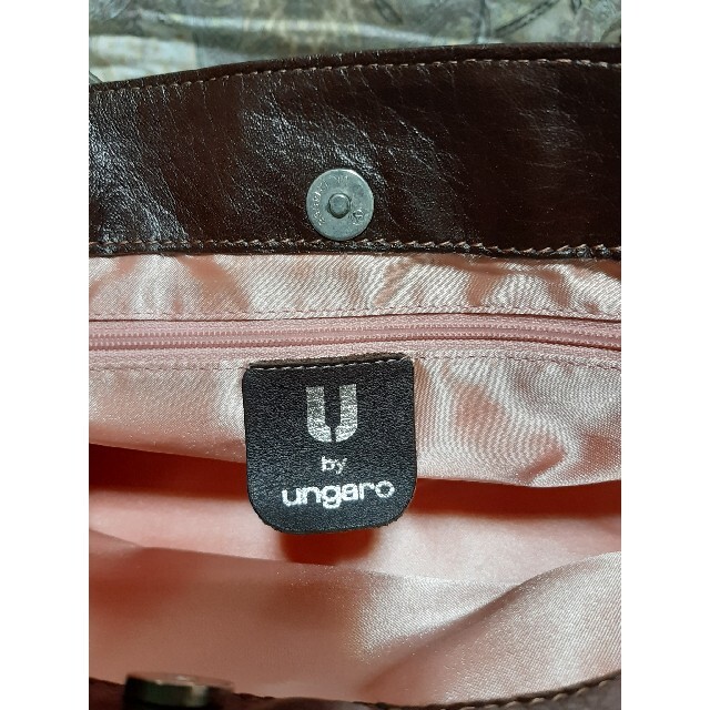 U by ungaro(ユーバイウンガロ)のユーバイウンガロ U by ungaro レザーハンドバック レディースのバッグ(ハンドバッグ)の商品写真