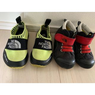 ザノースフェイス(THE NORTH FACE)のノースフェイス キッズ　スニーカー　二足セット　15cm(スニーカー)