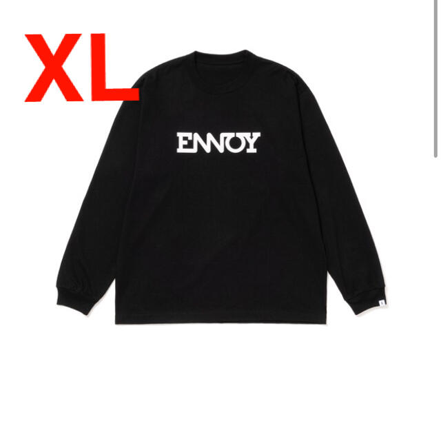 1LDK SELECT(ワンエルディーケーセレクト)のXL ennoy Long Sleeve Electric Logo T メンズのトップス(Tシャツ/カットソー(七分/長袖))の商品写真