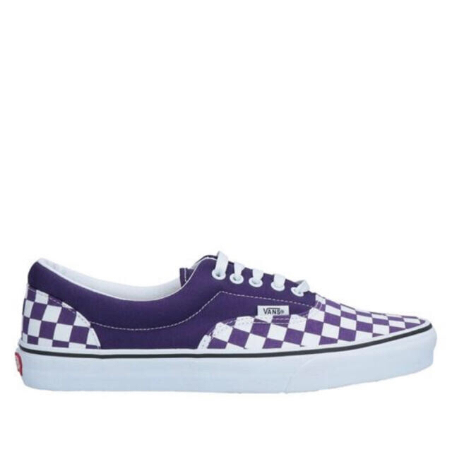 メンズ日本未発売 VANS ERA Checkerboard Ron Herman 紫