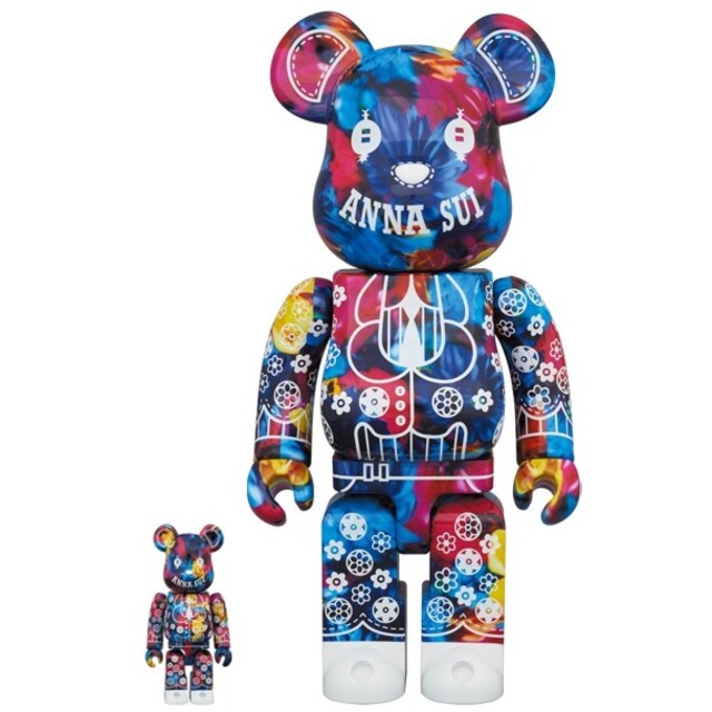 MEDICOM TOY(メディコムトイ)の BE@RBRICK x ANNA SUI x M  mika ninagawa エンタメ/ホビーのフィギュア(その他)の商品写真