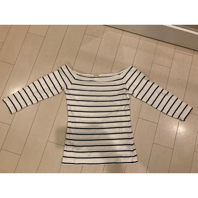 H&M(エイチアンドエム)のH&M ボーダートップス レディースのトップス(カットソー(長袖/七分))の商品写真