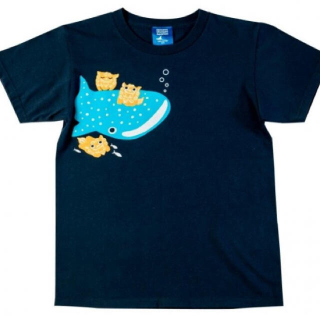 沖縄　美ら海水族館　オリジナルTシャツ　XS キッズ/ベビー/マタニティのキッズ服女の子用(90cm~)(Tシャツ/カットソー)の商品写真