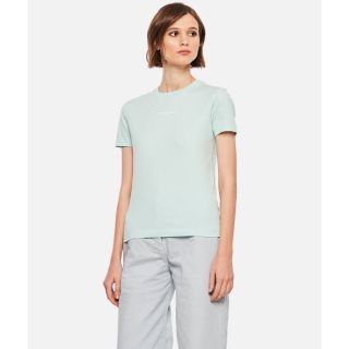 ステラマッカートニー(Stella McCartney)のラスト１【新品】STELLA McCARTNEY ロゴ Tシャツ ミントグリーン(Tシャツ(半袖/袖なし))