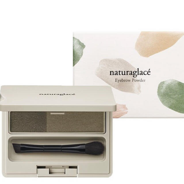 naturaglace(ナチュラグラッセ)のナチュラグラッセマユパウダー　　アッシュグレー コスメ/美容のベースメイク/化粧品(パウダーアイブロウ)の商品写真