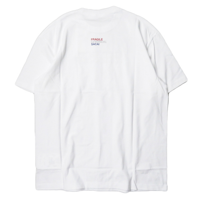 sacai x FRAGMENT DESIGN 19SS FRAGILＴシャツ