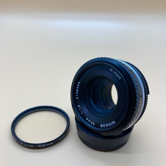 動作フォーカス絞り動作します【専用】ニコン Nikkor 50mm F1.8(パンケーキ)