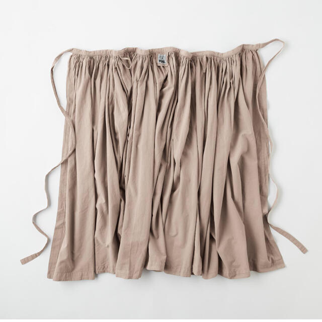 IDEE(イデー)のＩＤＥＥ  POOL  いろいろの服 巻きギャザーエプロン  ミディアムグレー レディースのスカート(ロングスカート)の商品写真