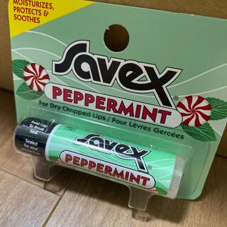 サベックス(Savex)のsavex ペパーミント リップクリーム♡中身リップのみ発送なら300円に。(リップケア/リップクリーム)