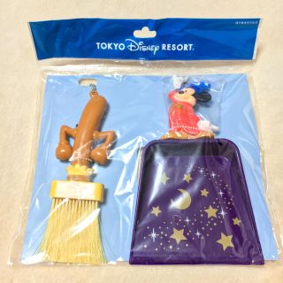 ディズニー(Disney)の※間もなく削除  ディズニー ミッキー ちりとり ほうき セット(日用品/生活雑貨)