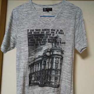 エムケーミッシェルクランオム(MK MICHEL KLEIN homme)の即購入OK　美品　ミッシェルクランオム　Tシャツ　46(Tシャツ/カットソー(半袖/袖なし))