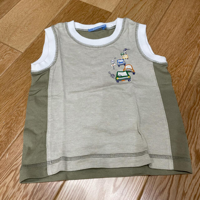 familiar(ファミリア)のファミリア　タンクトップ　90 車 キッズ/ベビー/マタニティのキッズ服男の子用(90cm~)(Tシャツ/カットソー)の商品写真