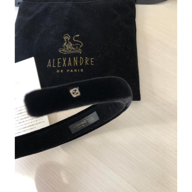 Alexandre ベロアカチューシャ の通販 by ラテ's shop｜アレクサンドルドゥパリならラクマ de Paris - 専用品 限定品在庫