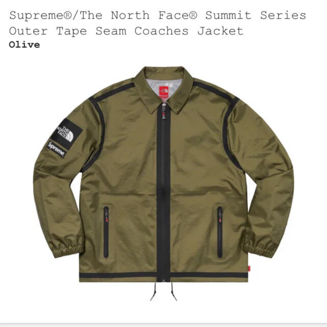 Supreme The North Face Coaches Jacketoliveサイズ