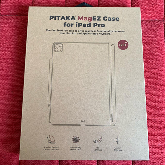 PITAKA MagEZ Case for iPad pro 12.9 スマホ/家電/カメラのスマホアクセサリー(iPadケース)の商品写真