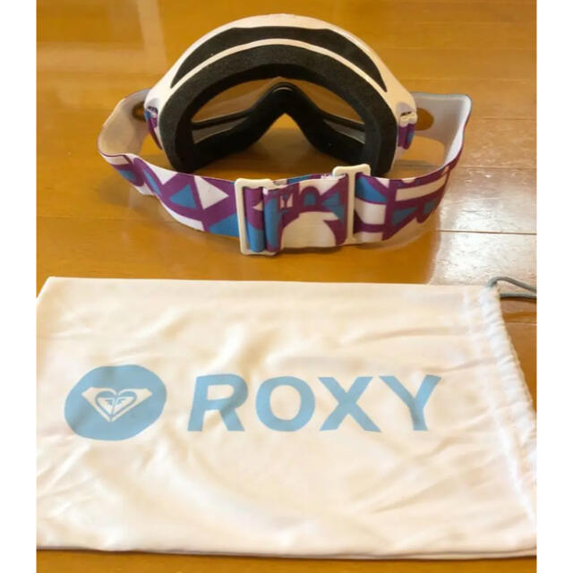 Roxy(ロキシー)のroxy スノーゴーグル　美品 スポーツ/アウトドアのスノーボード(ウエア/装備)の商品写真
