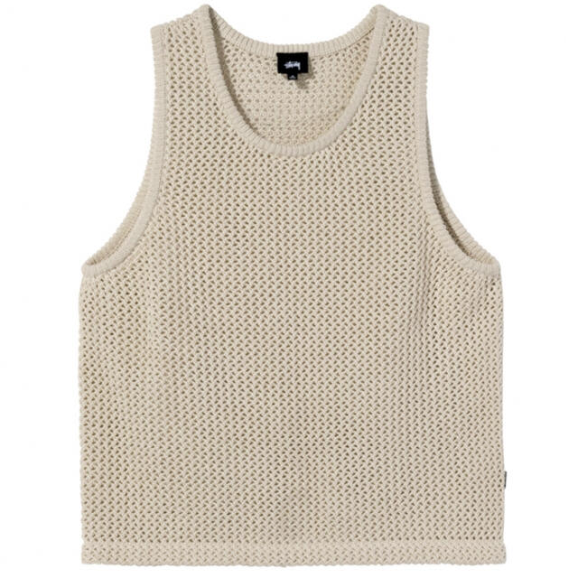 stussy ODYED MESH TANK XL